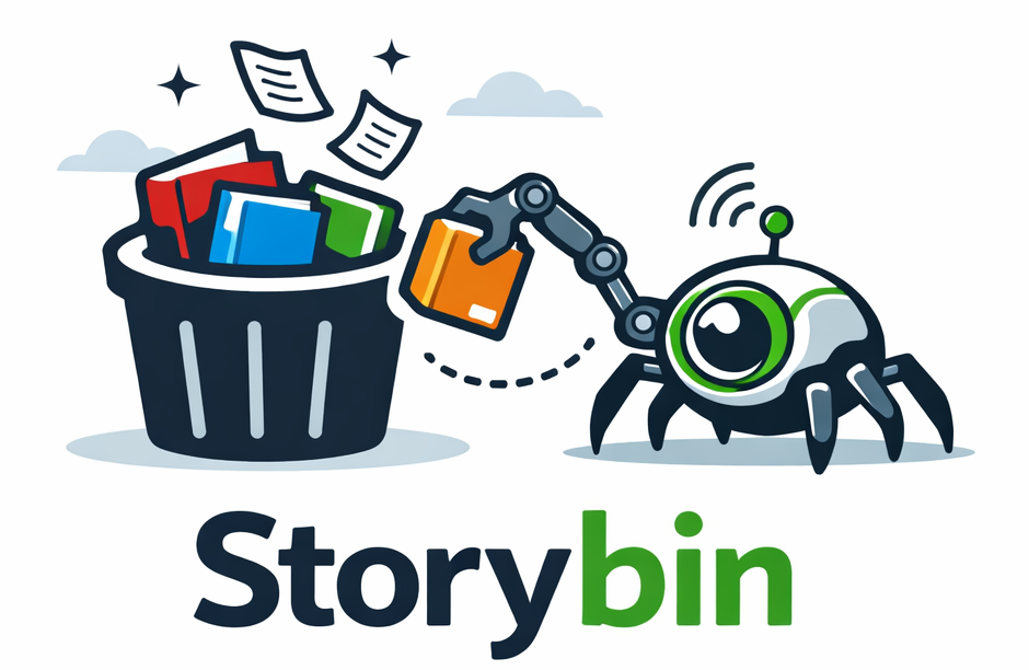 Storybin dashboard preview